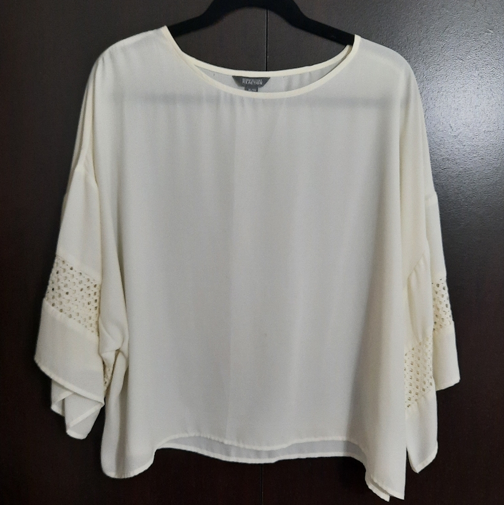 Kenneth Cole Reaction Sheer Blouse